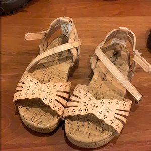 Old Navy Perforated Wedge Sandals for Toddler